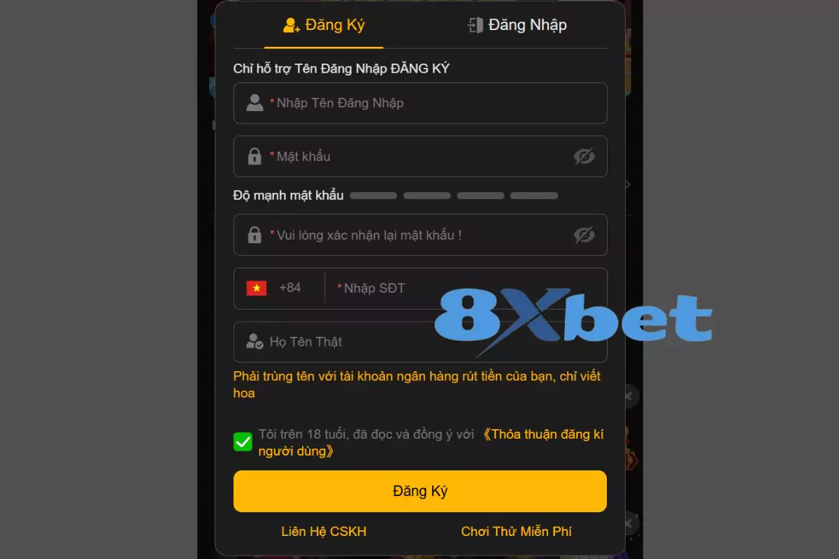 Dang nhap 8xbet - 8xbet Chi tiết các bước đăng nhập 8xbet siêu đơn giản cho tân thủ