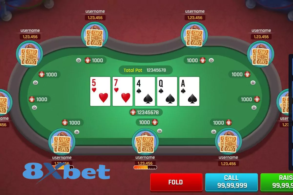 Poker 8xbet - 8xbet Nắm rõ luật chơi các vòng khi tham gia tựa game này